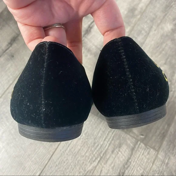 vintage pritzi holiday embroidered flats Size 7 - Picture 5 of 6